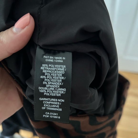 Simons 70s Brown and Black Skirt - Medium - Picture 3 of 3